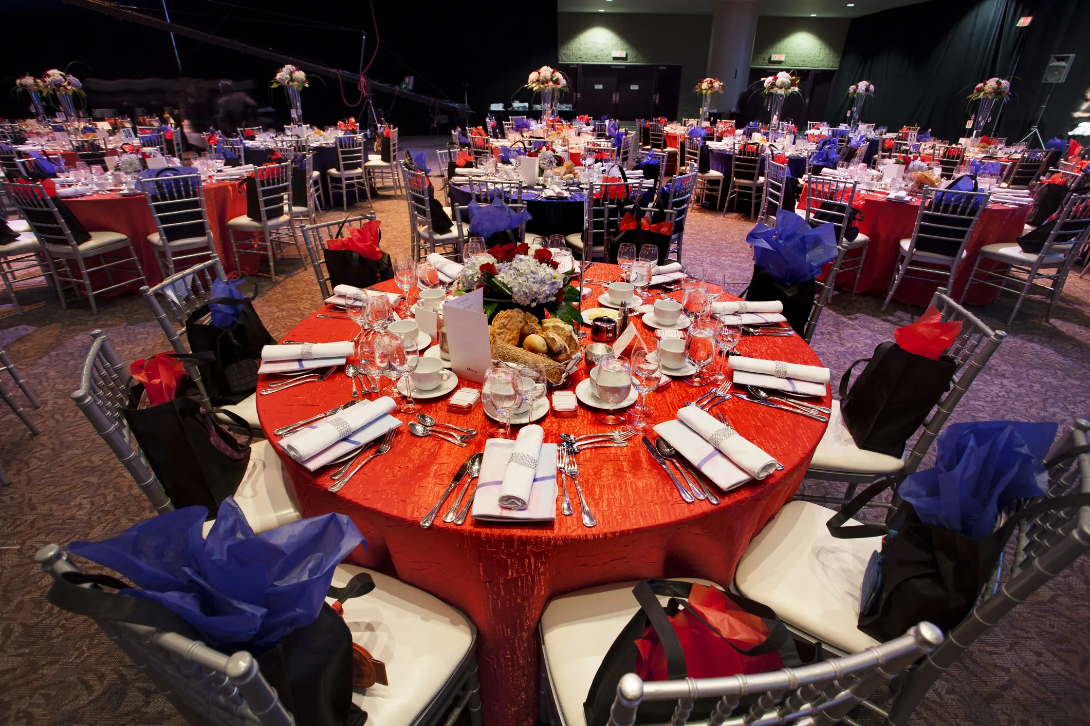 Elegant party at an event hall